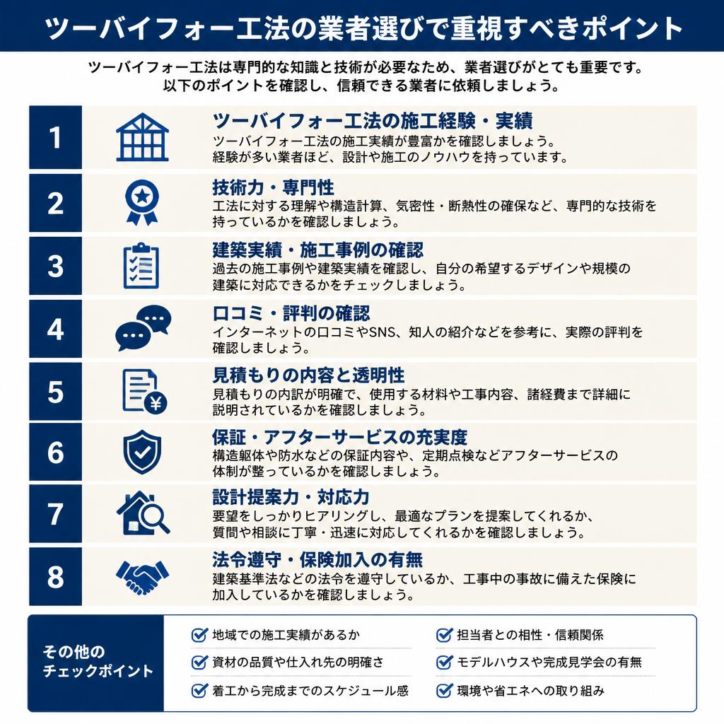 信頼できる業者の選び方